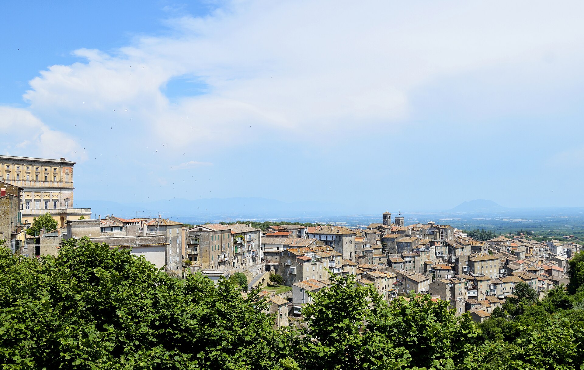 Caprarola con Palazzo Farnese