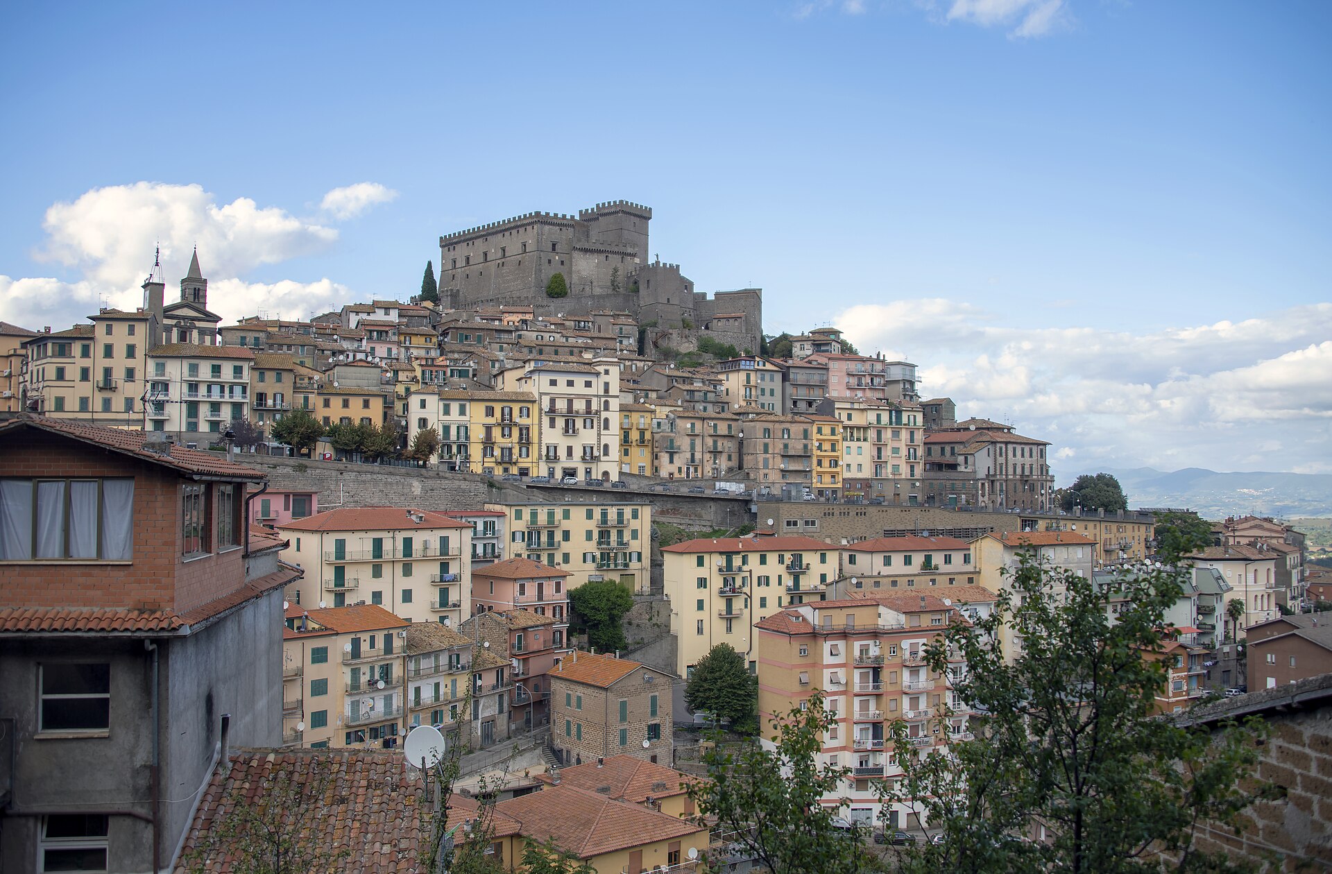 Veduta di Soriano nel Cimino