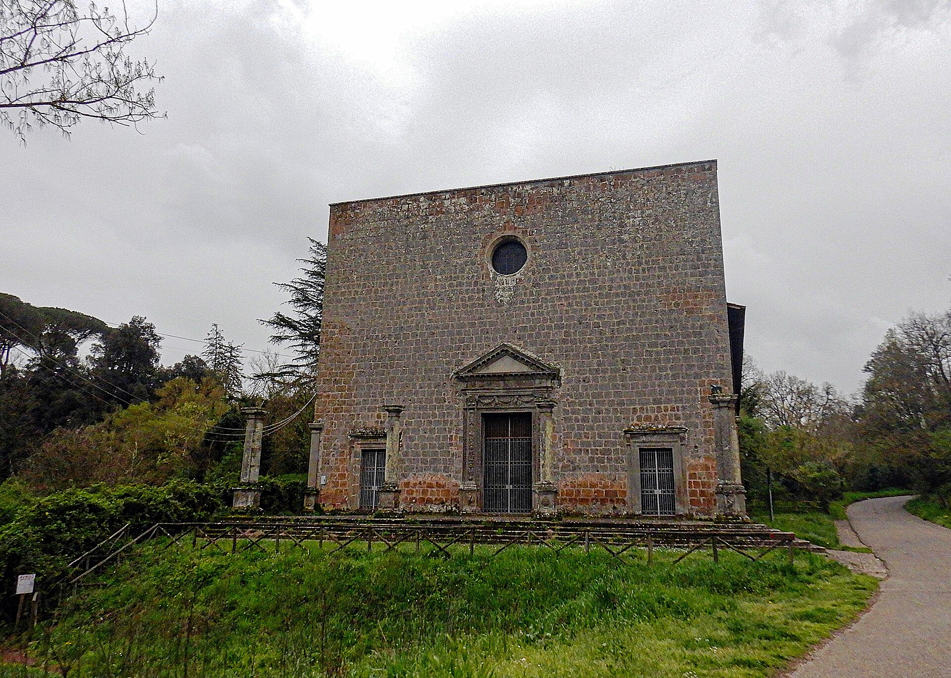 La chiesa della Madonna del Soccorso a Corchiano